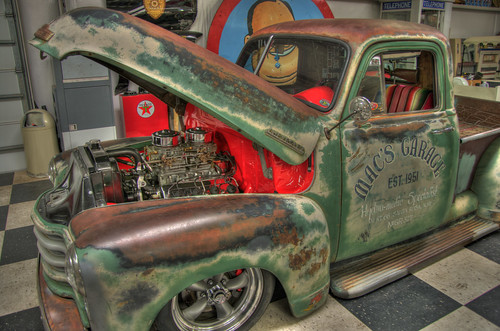 newmexico car museum vehicle hdr
