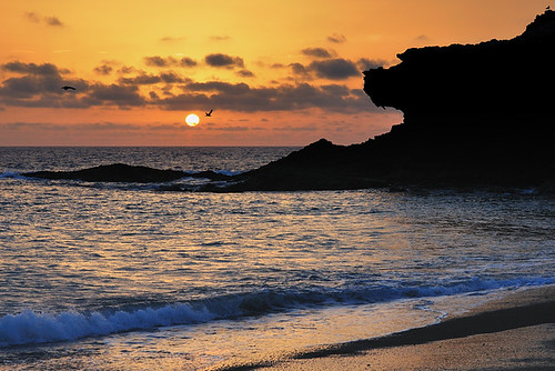 sunset beach atardecer fuerteventura playa muertos canaryislands islascanarias ajui