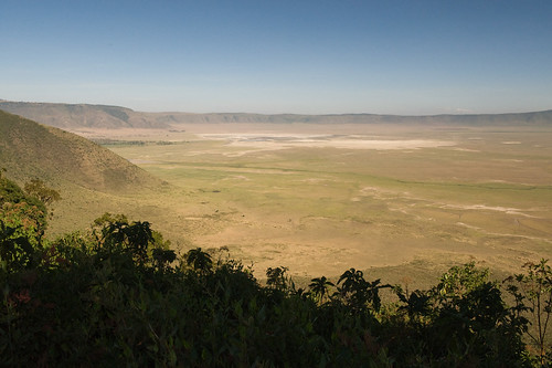 africa tanzania safari ngorongoro crater rim