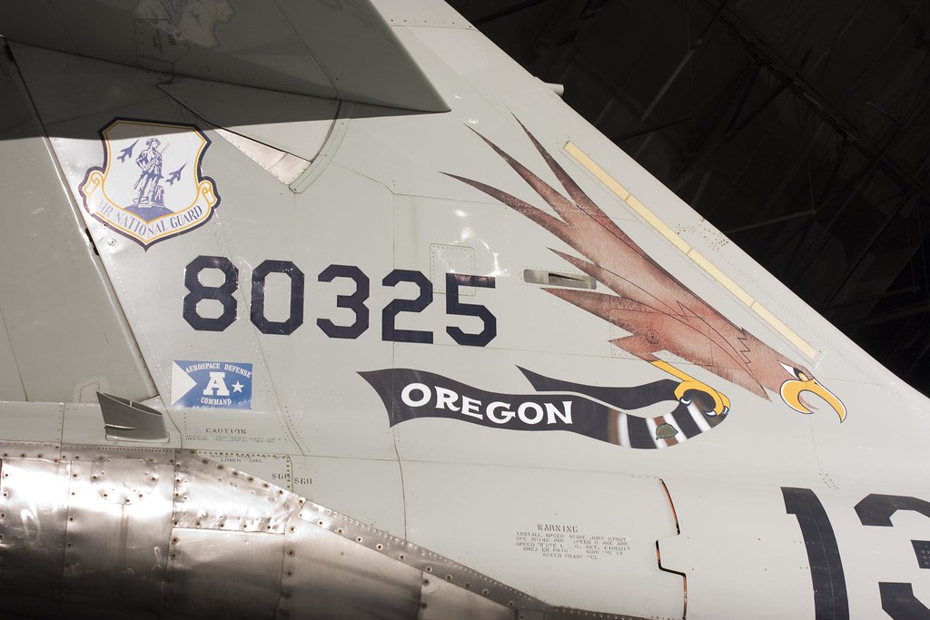 McDonnell F-101B Voodoo  tail art 9x6