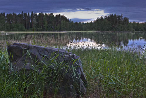 sunset lake nature finland cloudy canoneos5dmarkii
