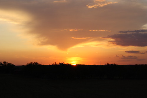 county sunset jones texas