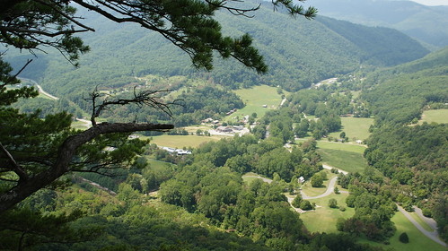 camping trees panorama forest countryside view august westvirginia 2009 senecarocks