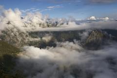 Clouds Engulf Machu Picchu