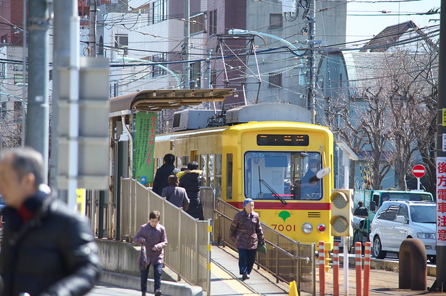 Tokyo Train Story 都電荒川線 2014年3月8日