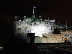 Edinburgh Castle, November night