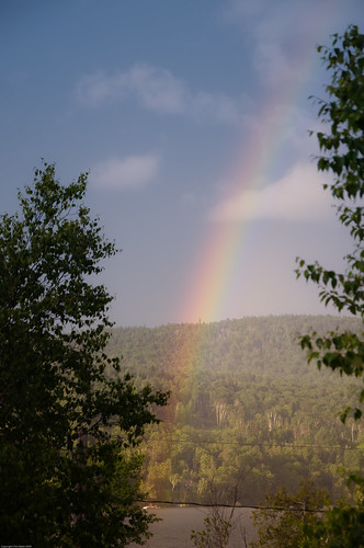 trees lake nature rainbow nikon view maine rangeley d90 18105mm