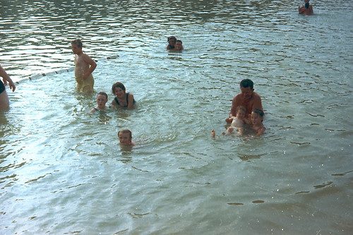 people in the water