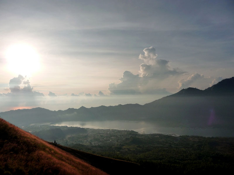 Mount Batur, Bali - 19 sun burning down our necks