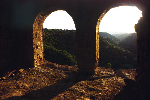 sunset italy atardecer italia tramonto slide dia tuscany 1998 toscana diapositiva etruria pitigliano etruschi rasna anticando