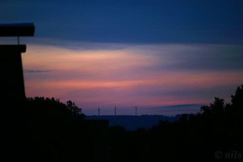 trees sky urban nature sunrise outside dawn view redsky windturbine windturbines frommyroom enjoytheview