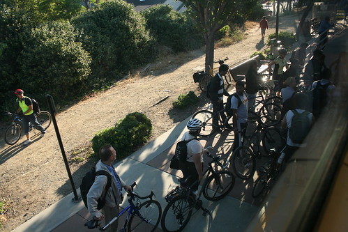 Caltrain bikes