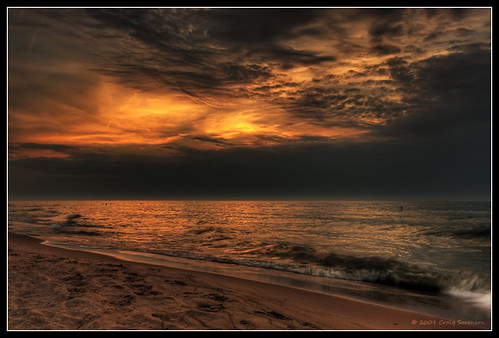 sunset orange usa lake beach water yellow clouds canon rebel spring sand waves fb michigan dunes tripod dramatic indiana lakeshore chesterton 2009 hdr xsi indianadunesnationallakeshore 1exp efs1855mmf3556is hdraward craigsorenson 20090607055106z