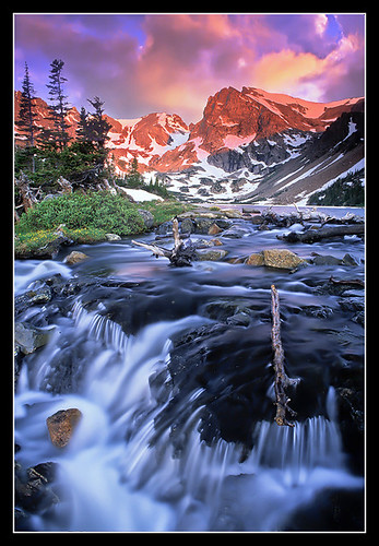 lake reflection sunrise reflections colorado dramatic alpine rockymountains frontrange indianpeakswilderness lakeisabelle