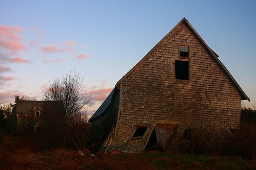 old sunset canada abandoned farmhouse barn decay farm sunsetlight pei ruraldecay