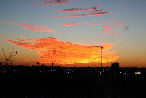 sunset sky orange sanantonio tramonto texas burnt puestadelsol coucherdusoleil loop410