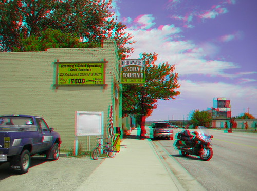 road building canon landscape 3d stereo wyoming twincam twinned redcyan chugwater analgyph sd1000