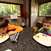 boys eating breakfast c/o chef juls