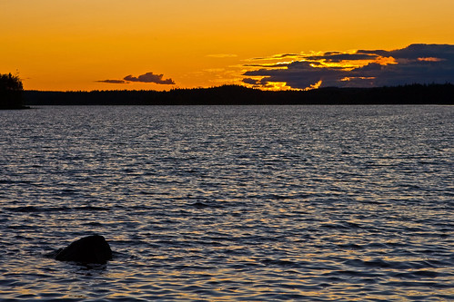 park sunset sky lake beach water finland evening twilight dusk horizon national rautavaara tiilikkajärvi