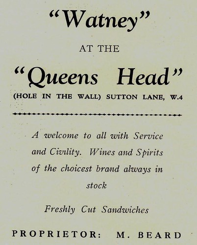 Queen's Head,Pub Chiswick