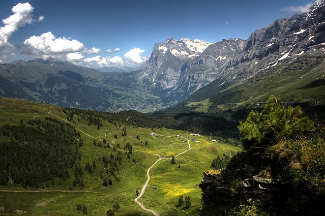 Kleine Scheidegg hiking trails