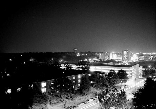 city night 35mm lights university southcarolina columbia universitysouthcarolina