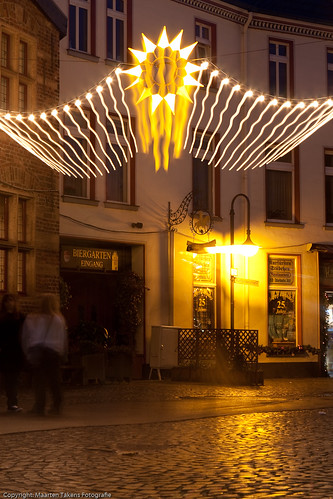 lightpainting weihnachten deutschland europe stimmung duitsland xanten niederrhein blauestunde kreiswesel