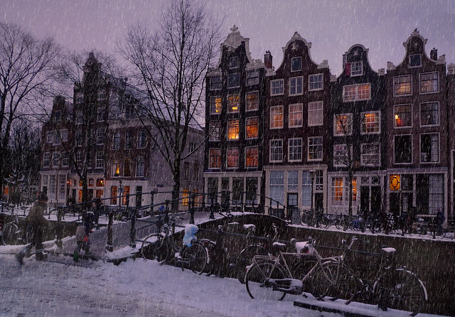 Let it snow in the Amsterdam