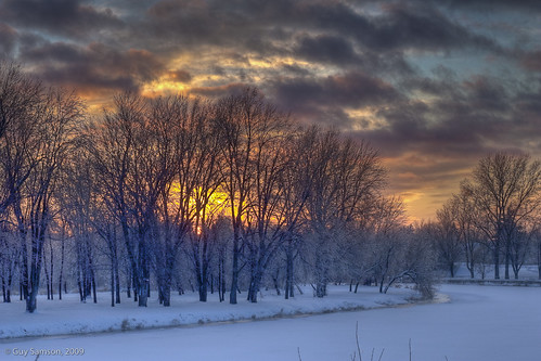 winter sunset hiver samson hdr coucherdesoleil victoriaville canon30d hdrquebec rivièreduquébec rivièrenicolet