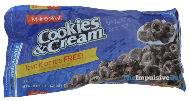 Malt O Meal Cookies And Cream Cereal