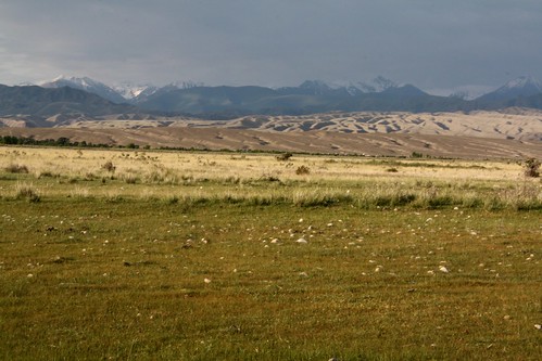 mountains grass landscape hills kyrgyzstan