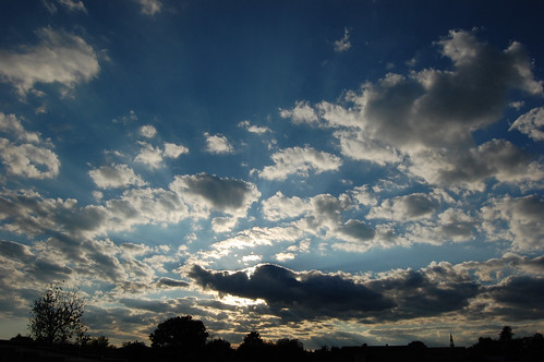 sunset sky silhouette skyline clouds blacksburg