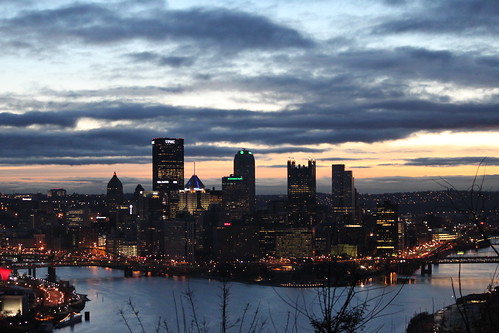 city sky cloud night sunrise river downtown pittsburgh cloudy overlook westend top252009 top2510annivrunnerup