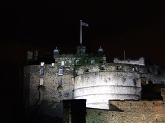 Edinburgh Castle, November night 2