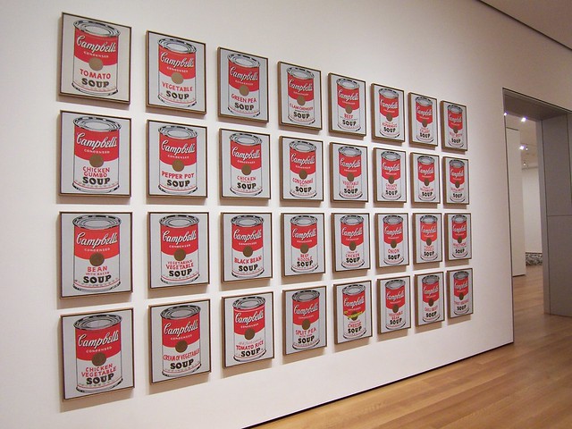 andy warhol | campbell's soup cans