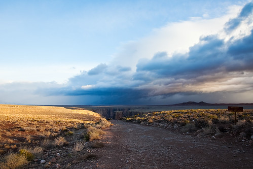 arizona sign clouds sunrise warning desert canyon indianreservation littlecoloradorivergorge