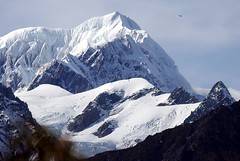 Mount Cook & helicopter