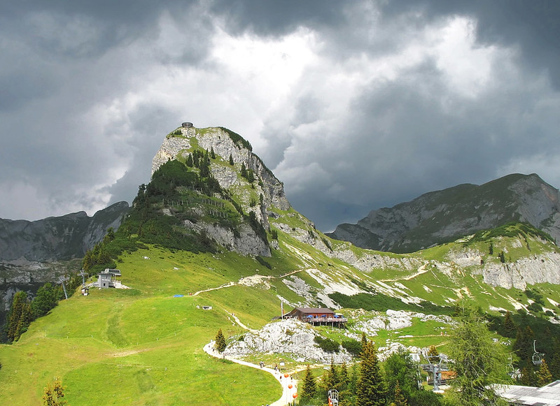 Eagle Nest on the Top of a Majestic Mountain - Gschöllkopf / Rofan, Nature in Tyrol Austria