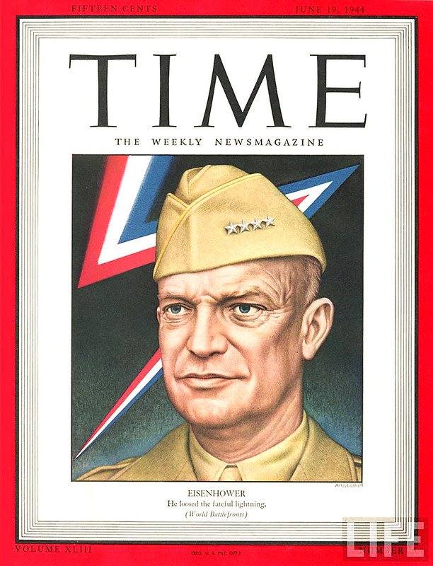 Eisenhower-Time-June-19,-1944----Artzybasheff