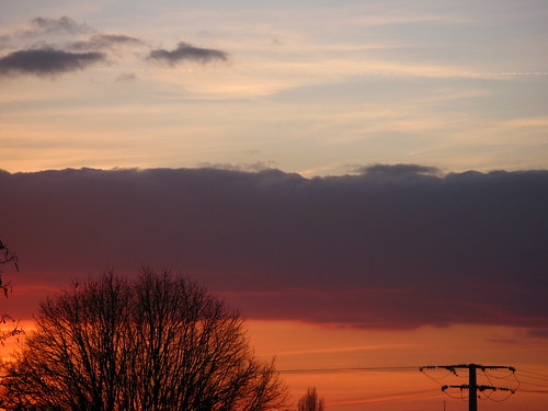 blue sunset orange france color colour tree silhouette clouds landscape purple branches savignysousfaye