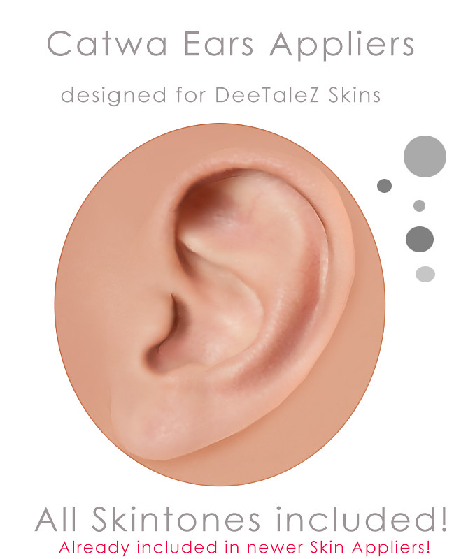 CATWA Ears Appliers - SecondLifeHub.com