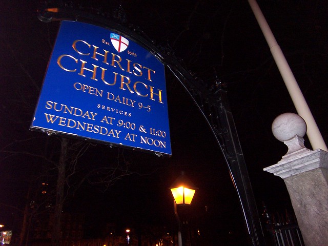 christ church sign