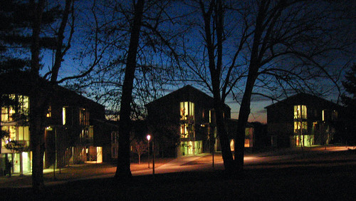 sunset college architecture night digital canon vermont dorm powershot bennington s500 canonpowershots500