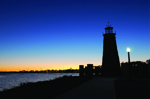 sunset vacation lighthouse lake holiday orlando florida kissimmee toho