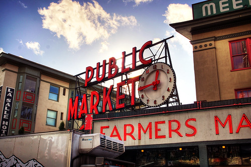 Seattle Public Market HDR