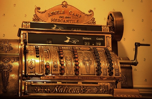california old usa metal america vintage golden shiny unitedstates cashregister mercantile angelscamp