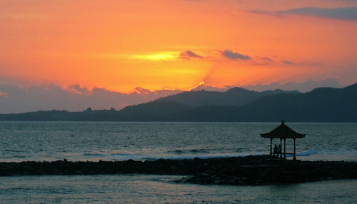 ocean sunset bali beach indonesia worldtour coopergriggs
