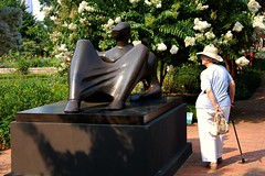 Henry Moore at the Atlanta Botanical Garden