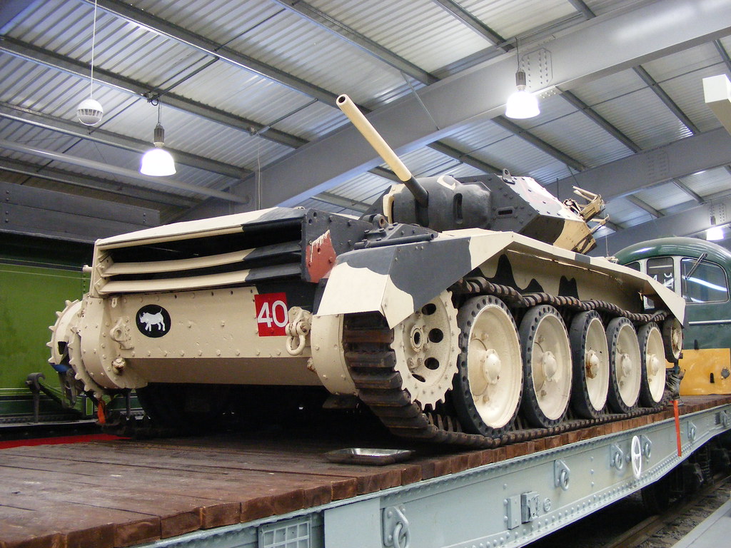 Crusader Tank 'Ajax' Locomotion Museum, Shildon