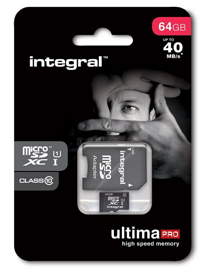 MicroSDXC Integral 64 Go